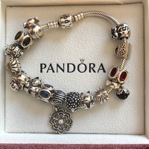 NEW PRICE-AUTHENTIC Pandora charm bracelet